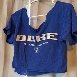 Blue Graphic Women's Top